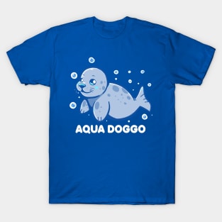 Aqua Doggo - Funny Seal T-Shirt